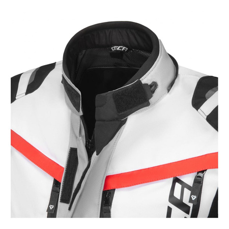 Kurtka tekstylna SECA ARRAKIS III GREY/BLUE/RED