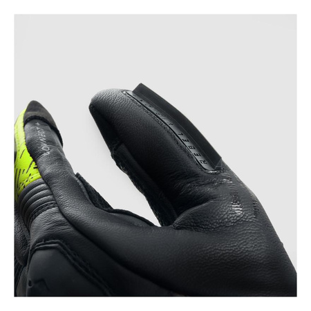 Rękawice miejskie REBELHORN VIPER BLACK/GREY/FLUO YELLOW czarny szary żółty fluo