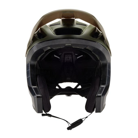 Kask rowerowy FOX DROPFRAME PRO RUNN OLIVE GREEN zielony