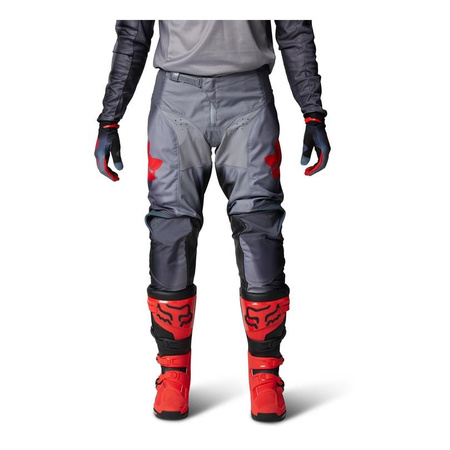 Spodnie cross FOX 180 INTERFERE GREY/RED szary czerwony