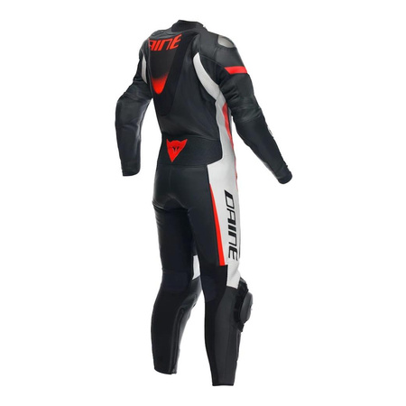 Kombinezon jednoczęściowy damski DAINESE GROBNIK PERFORATED LADY BLACK/WHITE/RED