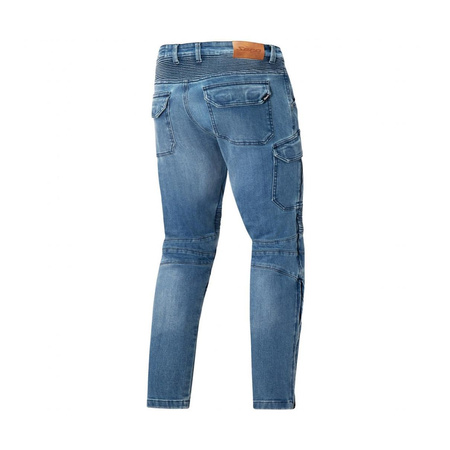 Jeansy motocyklowe SECA SQUARE II BLUE