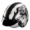 Kask otwarty HJC V31 FLAME WHITE/BLACK biały czarny