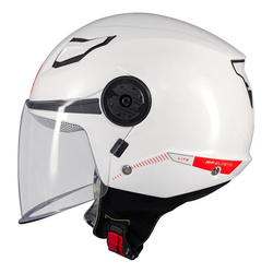 Kask otwarty dziecięcy MT LITE KIDS SOLID GLOSS WHITE