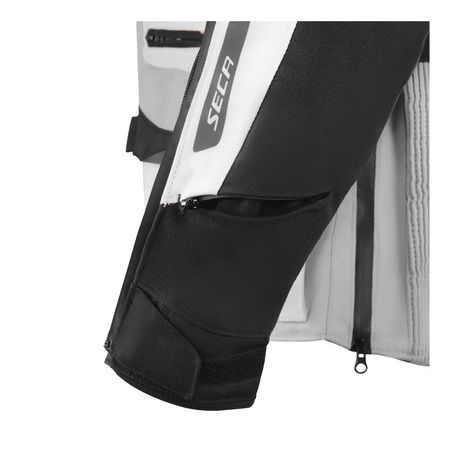 Kurtka tekstylna SECA ARRAKIS III GREY/BLUE/RED