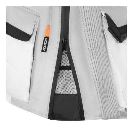 Kurtka tekstylna SECA ARRAKIS III GREY/BLUE/RED