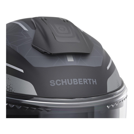 Kask otwarty SCHUBERTH J2 ECE SIGMA GREY czarny szary