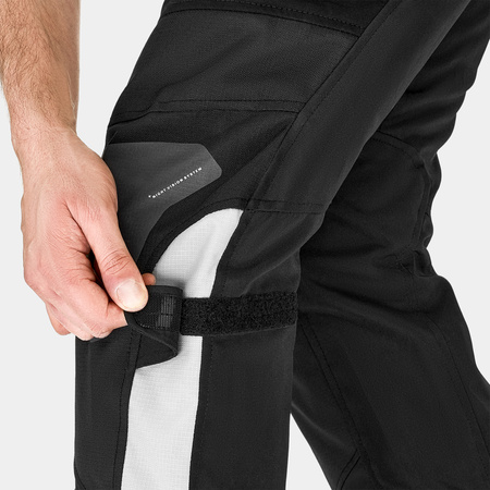 Spodnie tekstylne SHIMA DUNE FLUO czarny szary żółty fluo