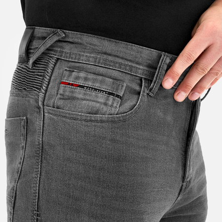 Jeansy motocyklowe SHIMA ZENITH GREY