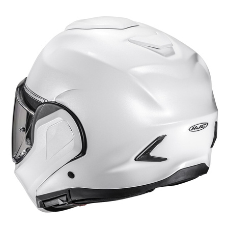 Kask szczękowy HJC F100 PEARL WHITE biały