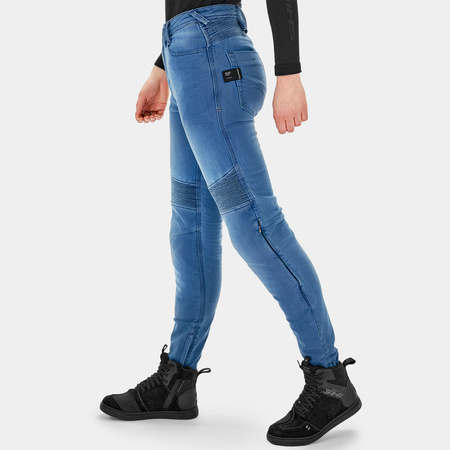 Jeansy motocyklowe damskie SHIMA ZENITH LADY BLUE
