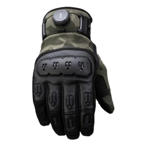 Rękawice miejskie KNOX ORSA TEXTILE OR4 SAGE GREEN zielony czarny