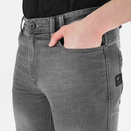 Jeansy motocyklowe SHIMA ZENITH GREY szary
