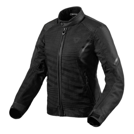 Kurtka tekstylna damska REVIT TORQUE 2 H2O LADY BLACK czarny