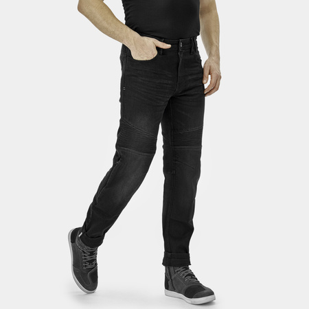 Jeansy motocyklowe SHIMA ZENITH BLACK