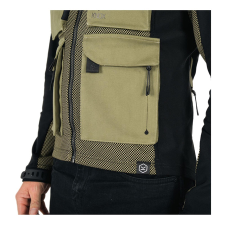 Kurtka tekstylna KNOX TOR SAGE