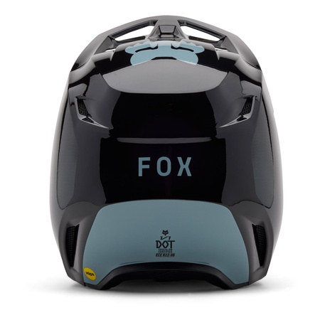 Kask cross FOX V1 TAUNT BLACK czarny