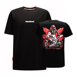 Koszulka T-shirt REBELRUSH MOTO SPORT BLACK
