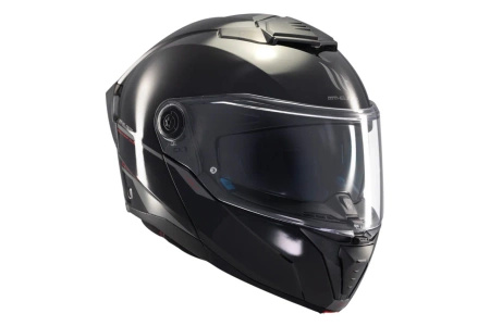 Kask szczękowy MT ATOM 2 SV SOLID GLOSS BLACK