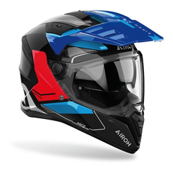 Kask integralny AIROH BANDIT TUNE BLUE/RED GLOSS niebieski czerwony czarny