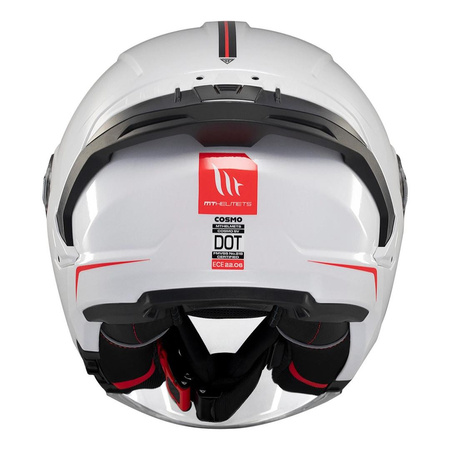 Kask otwarty MT COSMO SV SOLID GLOSS WHITE