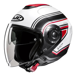 Kask otwarty HJC I40N LINIA WHITE/BLACK