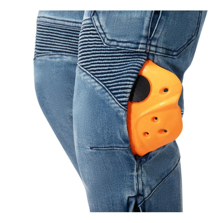 Jeansy motocyklowe SECA SQUARE II BLUE