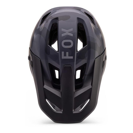 Kask rowerowy dziecięcy FOX JUNIOR RAMPAGE CE BLACK CAMO czarny