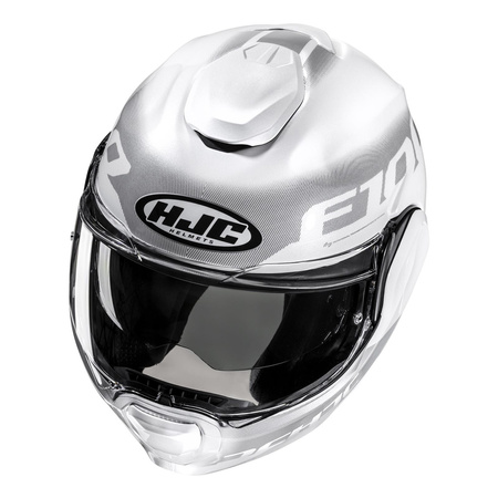 Kask szczękowy HJC F100 HETAL WHITE biały