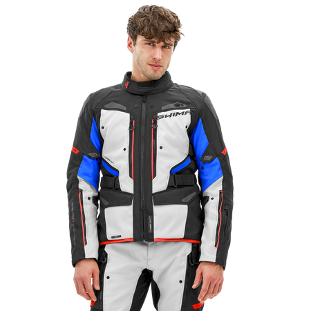 Kurtka tekstylna SHIMA DUNE BLUE czarny szary niebieski
