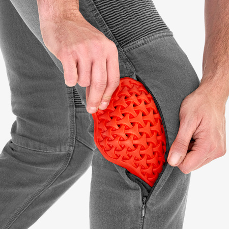 Jeansy motocyklowe SHIMA ZENITH GREY