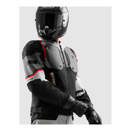 Kurtka tekstylna REBELHORN BORG II BLACK/GREY/RED