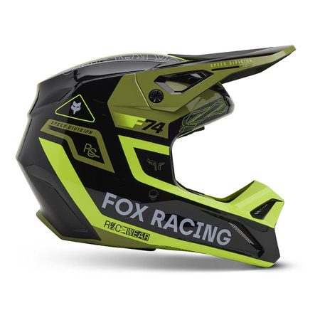 Kask cross FOX V1 RACE SPEC PALE GREEN zielony