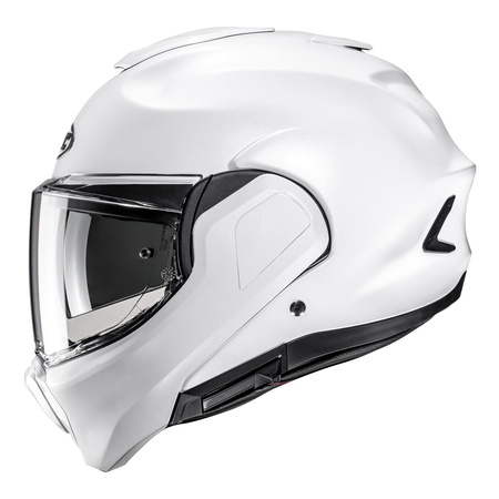 Kask szczękowy HJC F100 PEARL WHITE