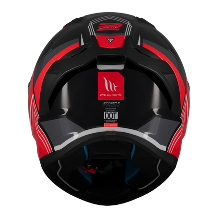 Kask integralny MT STINGER 2 TRON BLACK/GREY/RED