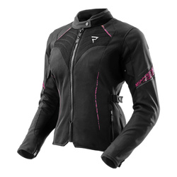 Kurtka tekstylna damska REBELHORN JAX LADY BLACK/PINK czarny różowy