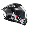 Kask szczękowy MT ATOM 2 SV STRANGE BLACK/WHITE czarny biały