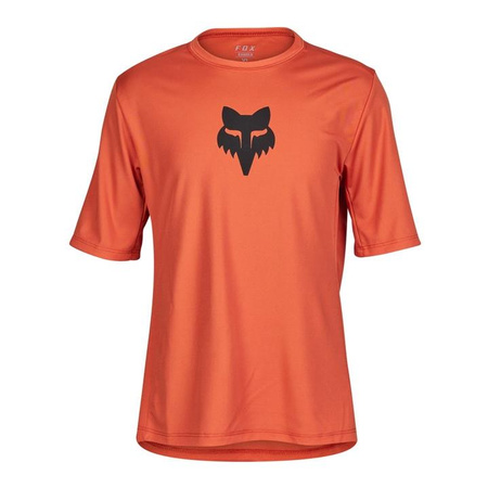 Koszulka rowerowa dziecięca FOX JUNIOR RANGER ATOMIC ORANGE
