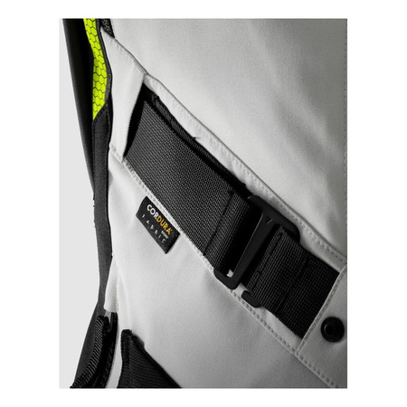 Kurtka tekstylna REBELHORN HARDY 3.0 BLACK/GREY/FLUO YELLOW czarny szary żółty fluo