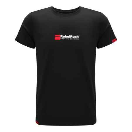 Koszulka T-shirt REBELRUSH MOTO SPORT BLACK czarny