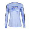 Koszulka rowerowa damska FOX LADY RANGER Z DŁUGIM RĘKAWEM TAUNT TULIP niebieski