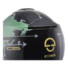 Kask szczękowy SCHUBERTH C5 ECE GLOBE GREEN