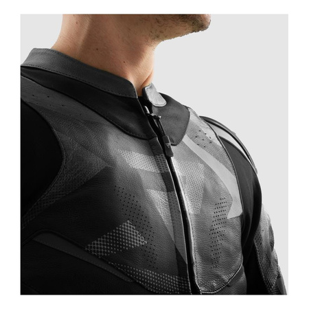 Kurtka skórzana REBELHORN INFERNO BLACK czarny