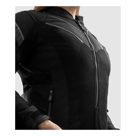 Kurtka tekstylna damska REBELHORN HIFLOW V LADY BLACK czarny