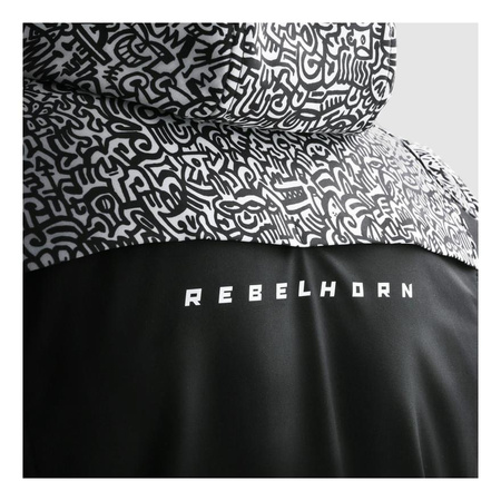 Kurtka tekstylna REBELHORN SLASH NORIAKI BLACK/WHITE