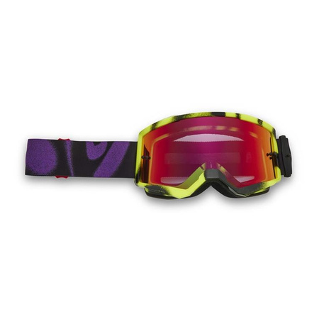 Gogle motocyklowe FOX MAIN SPARK EMOTION FLUORESCENT RED
