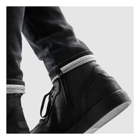 Jeansy motocyklowe damskie REBELHORN BRONCO MONOLAYER LADY WASHED BLACK