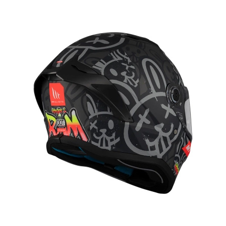 Kask integralny MT STINGER 2 RAM F1 MATT BLACK/GREY