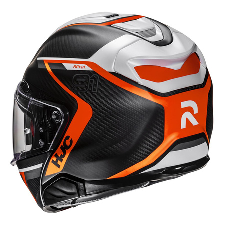 Kask szczękowy HJC RPHA 91 CARBON LAGOS BLACK/RED