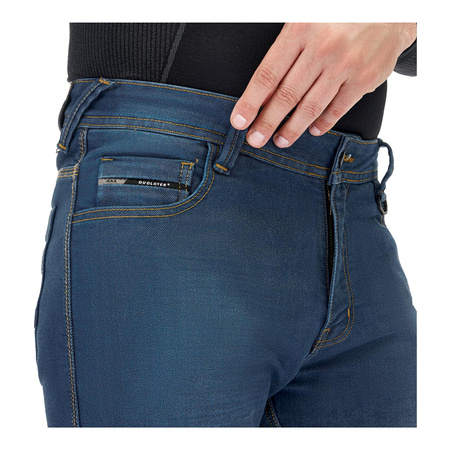 Jeansy motocyklowe SHIMA RIDGE BLUE niebieski